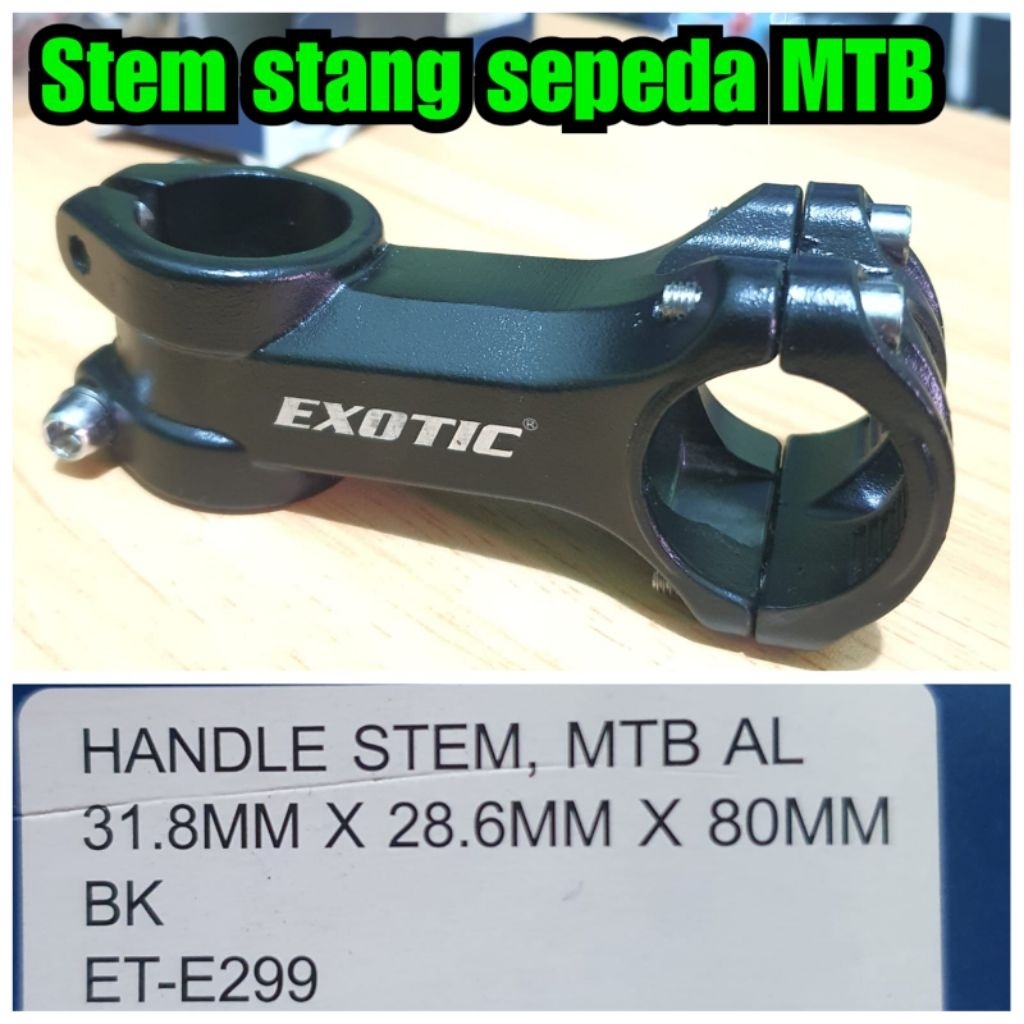 Handle Stem sepeda MTB Oversize Stang Besar stem stang sepeda