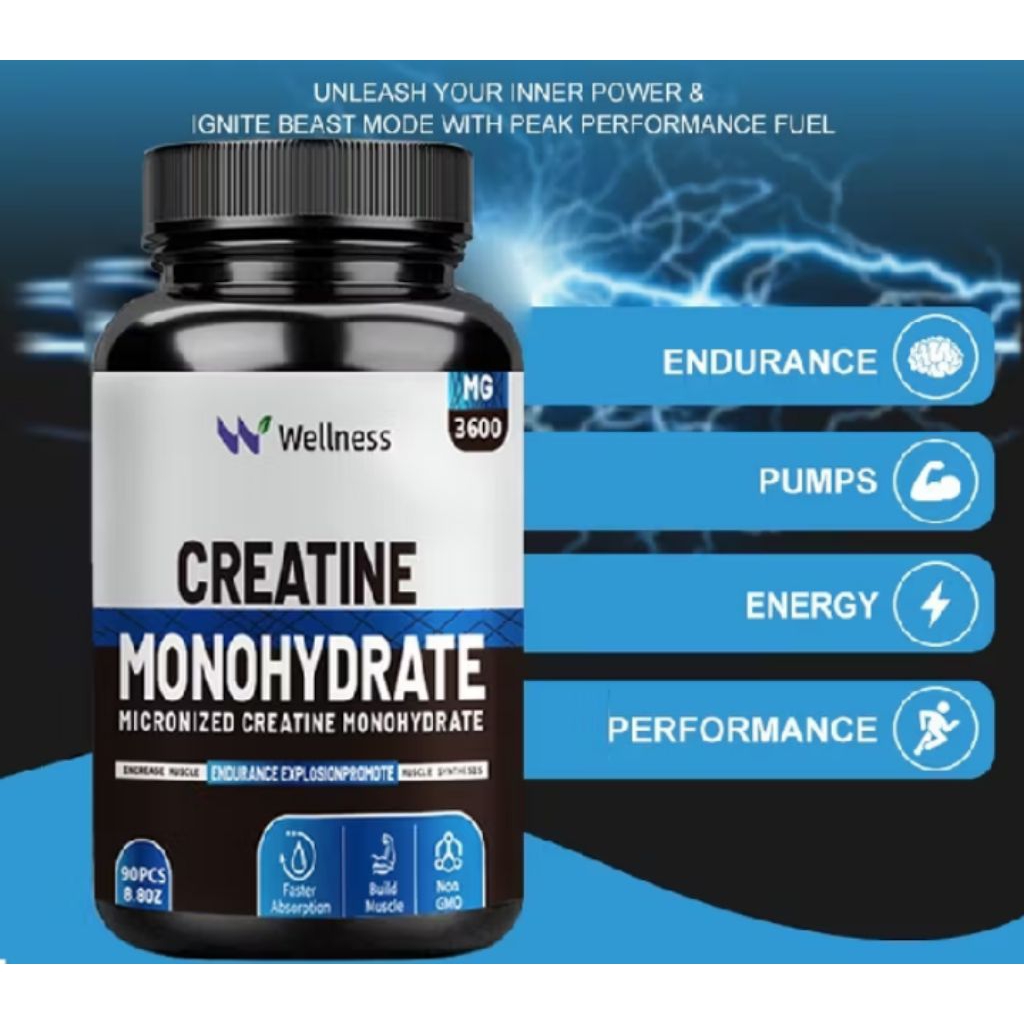 Creatine creatine Wellness wellness 90 kapsul
