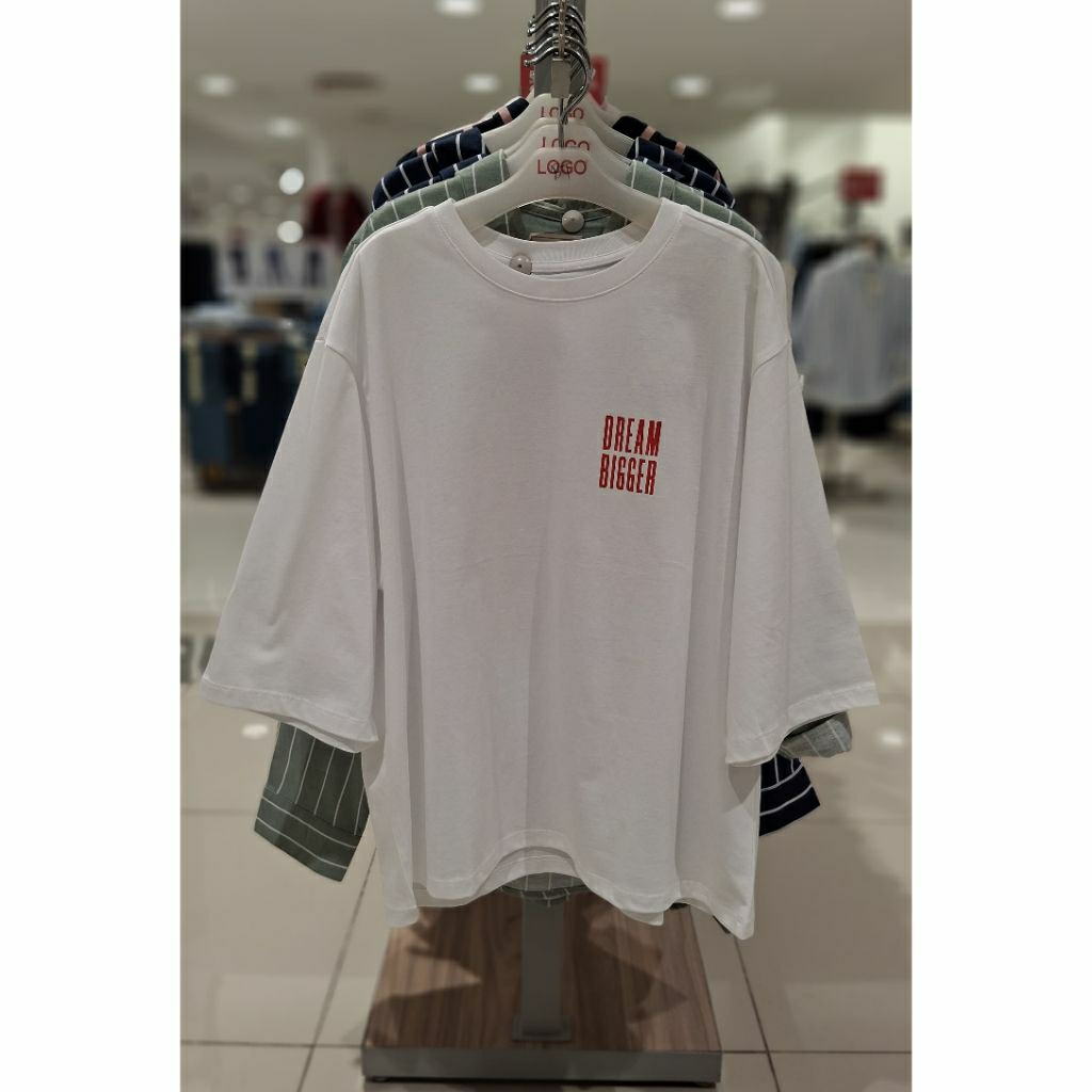 LOGO JEANS Kaos Putih Wanita Model Terbaru Logo Jeans Original