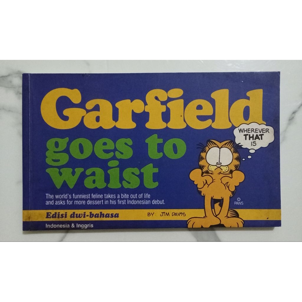 Komik Garfield Goes To Waist (In English), karya Jim Davis
