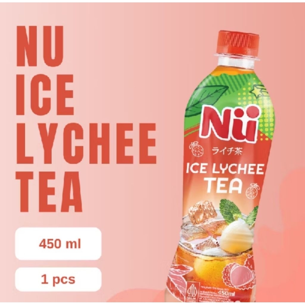 Nu Ice Lychee Tea 450 ML