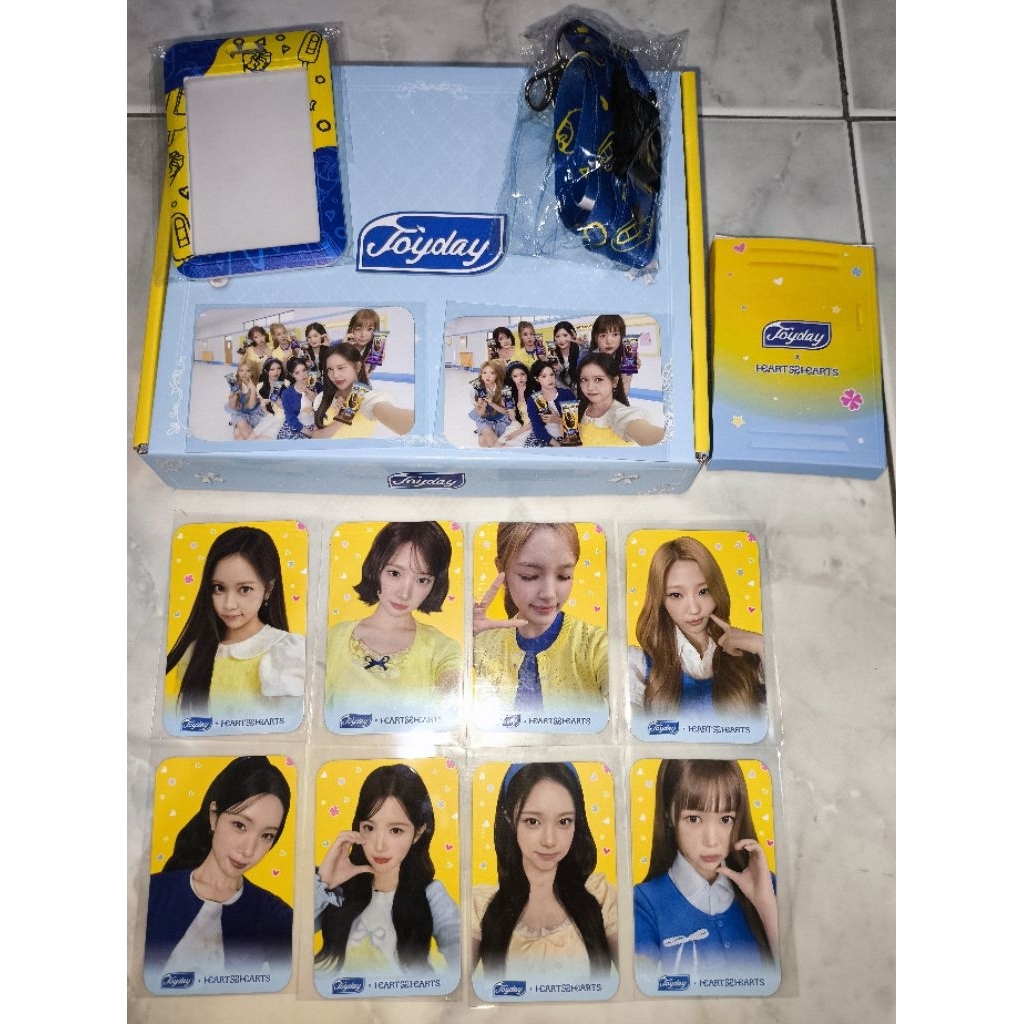 Photocard Official Hearts2Hearts X Joyday (Cek Box dan foto saja)