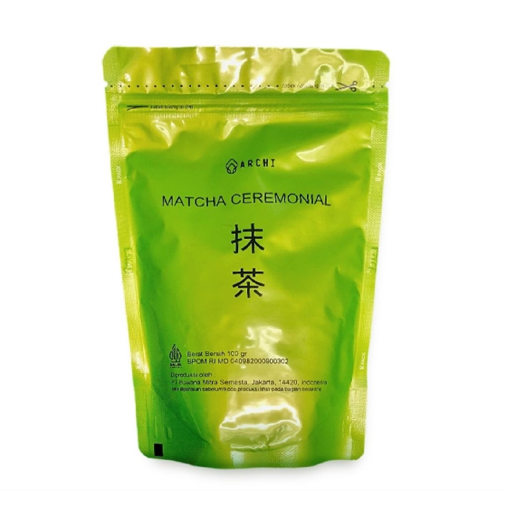 TEH63 TEA POWDER MATCHA CEREMONIAL 100GR