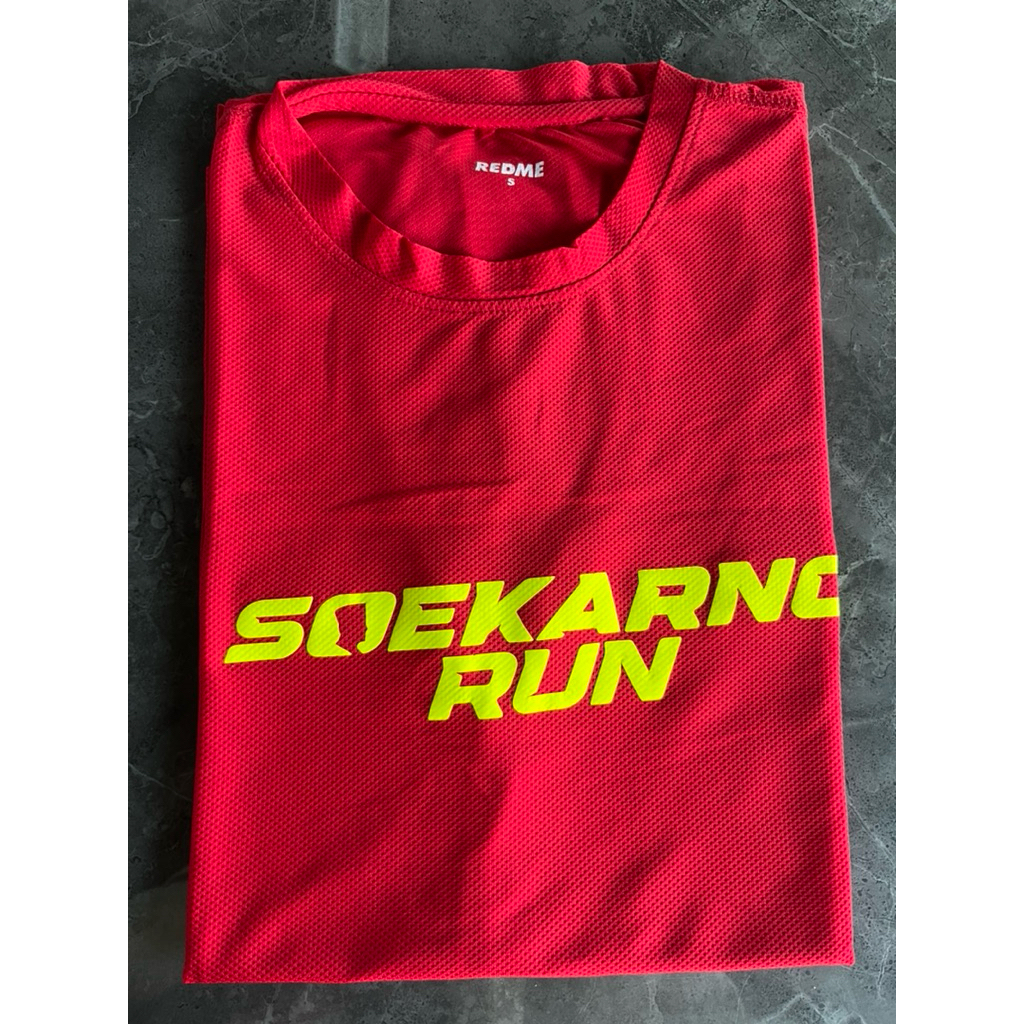 soekarno run preloved redme jersey