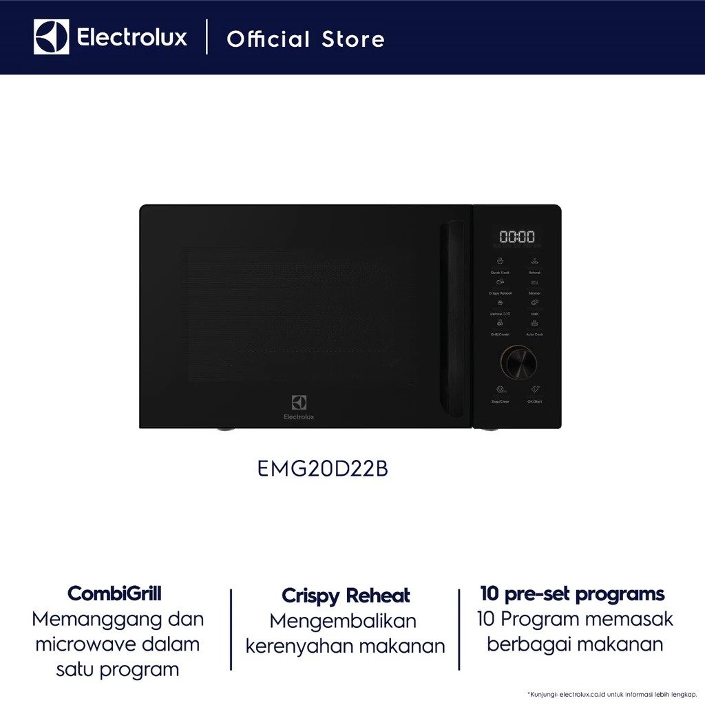 ELECTROLUX Microwave Oven Grill 20 Liter - Ultimate Taste