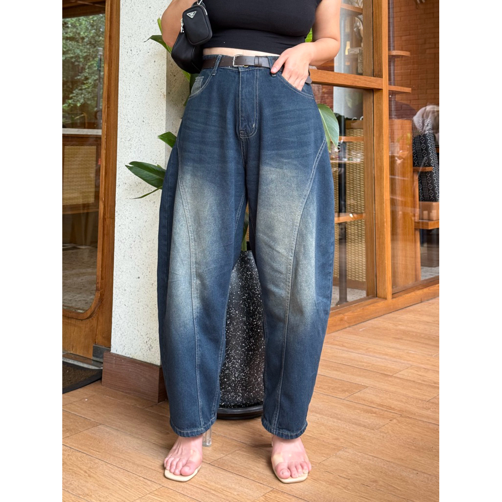 RORY BARREL JEANS - magnificlo | barrel pants | barrel denim pants | celana denim wanita | celana ba