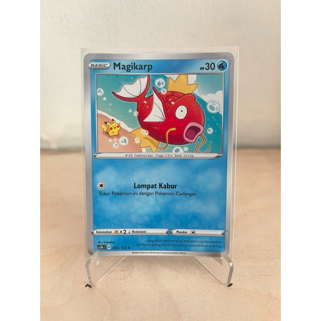 C Magikarp SC1b 065/153 Pokemon Trading Card Game Indo