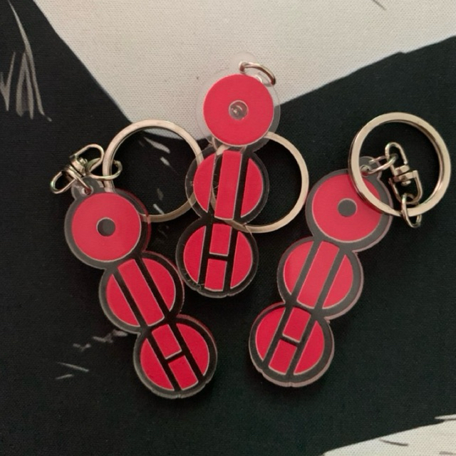 Keyring Arirang Logo Inspired - KeychainGantungan BTS / Freebies Konser Aksesoris BTS