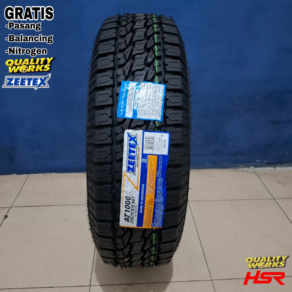 ZEETEX AT 1000 205 70 R15 BAN MOBIL TOYOTA INNOVA RING 15 UKURAN 205/70 R15 AT