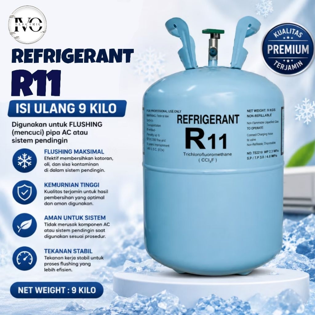 refill R11 isi 9 kg flushing