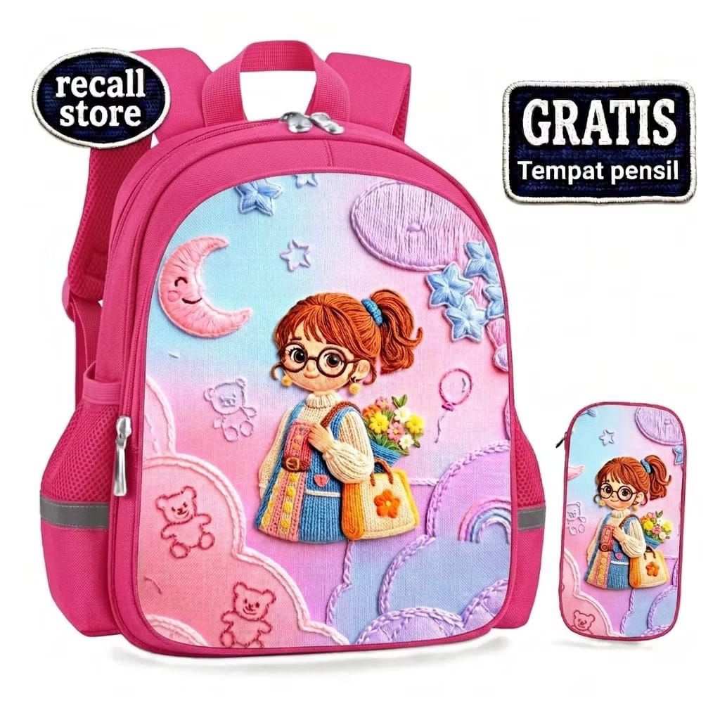 viral tas sekolah tempat pensil gratis