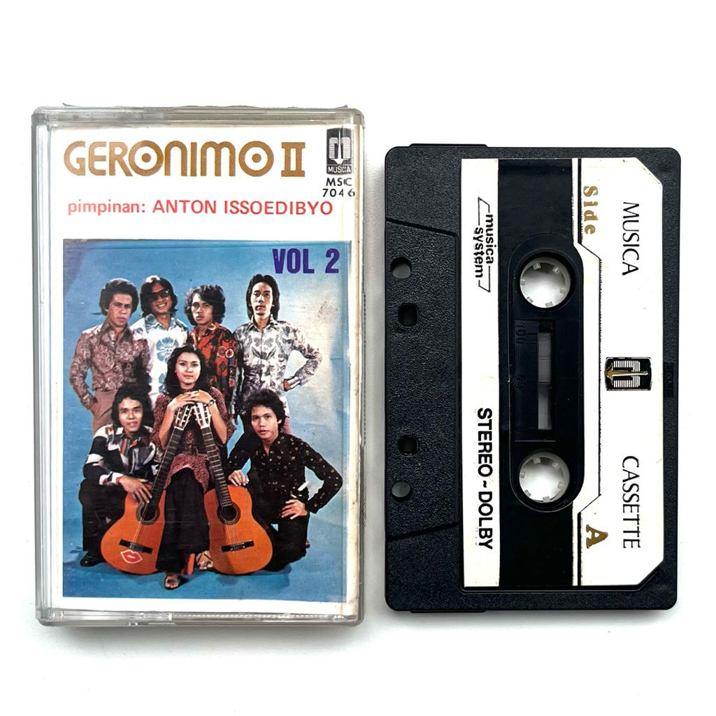 Kaset Pita Geronimo - Vol. 2 (1978 MUSICA)