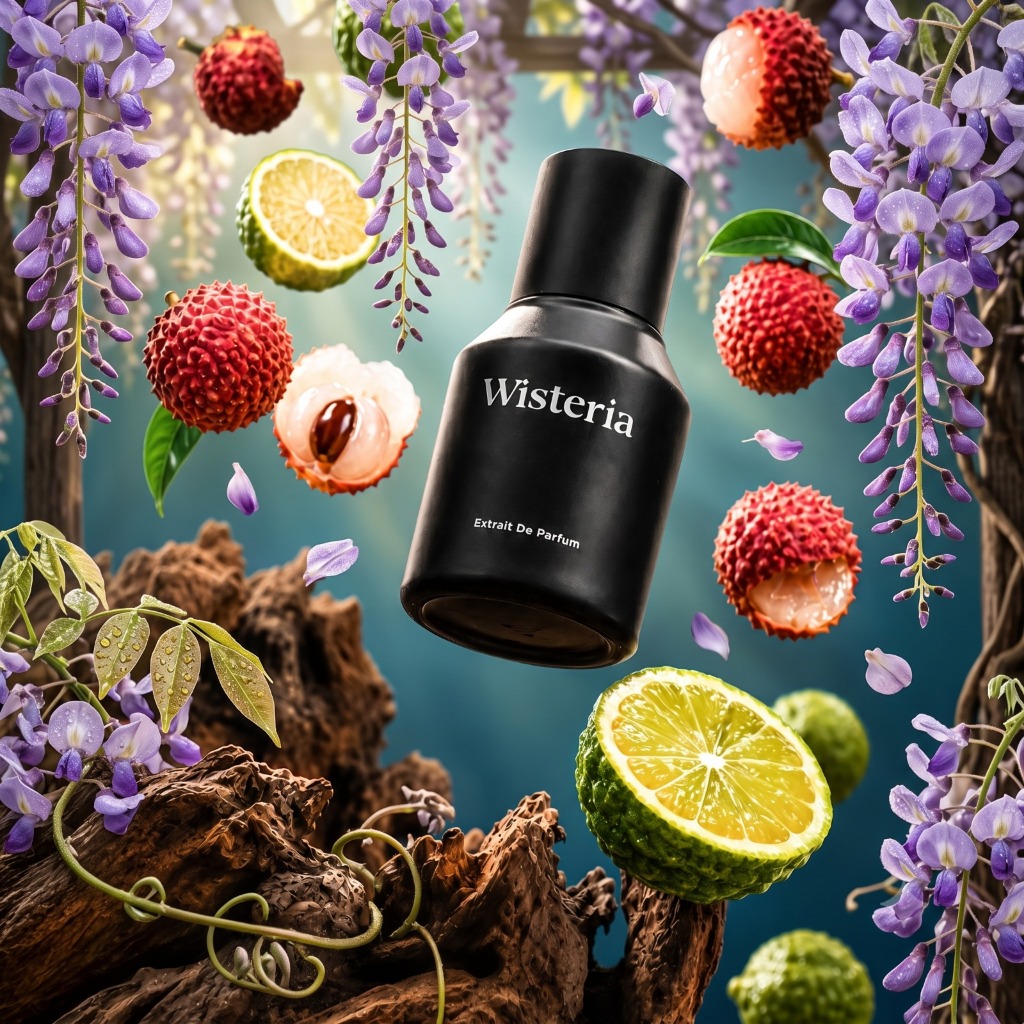 Parfum Wanita LeFlacon Noir Wisteria Extrait de Parfum Aroma Elegan Tahan Lama 12 Jam Wangi Segar