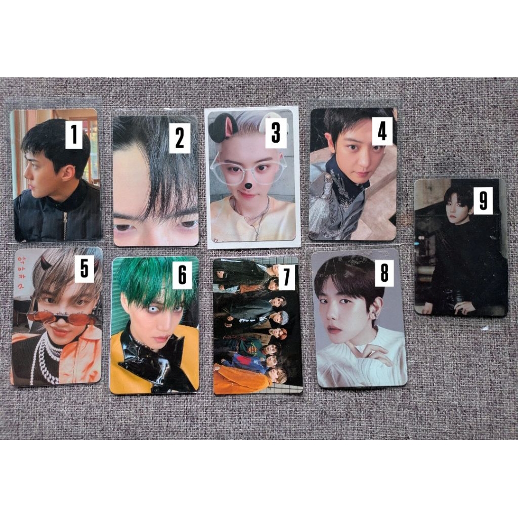 ALBUM SEALED PHOTOCARD PC EXO REVERXE OBSESSION WAL CHANYEOL BAEKHYUN OBSESSION SEHUN CHEN SUHO