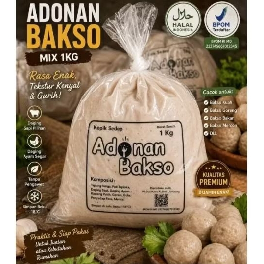 Adonan Bakso Mix 1 Kg