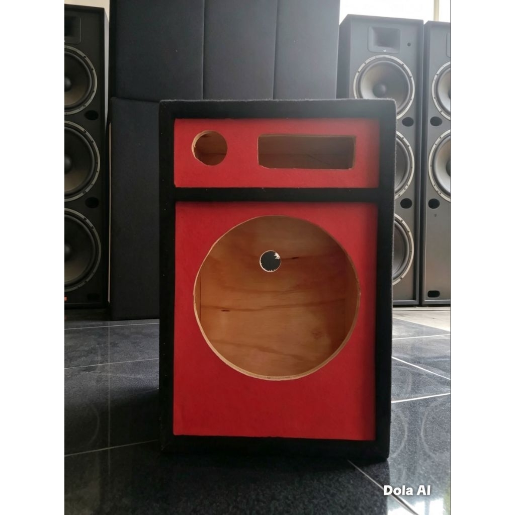 Box Salon aktif Rakitan 12 inch Siap Rakit Sangat pass buat amplifier D10, D30, D50 Dll