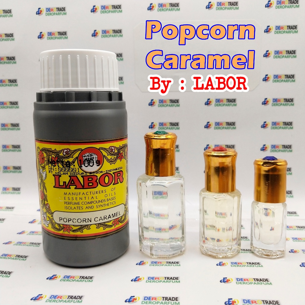 PARFUM POPCORN CARAMEL BY LABOR BIBIT MINYAK WANGI