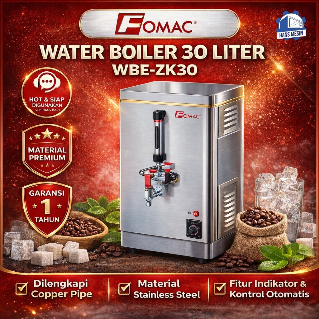 fomac WBE-ZK30 Pemanas Air Listrik