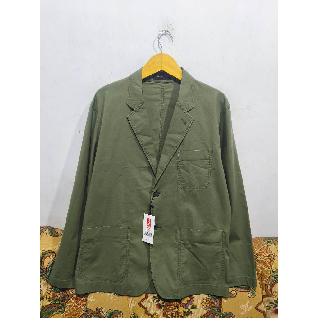 UNIQLO ARMY LIGHT WEIGHT SIZE L BLAZER PRIA