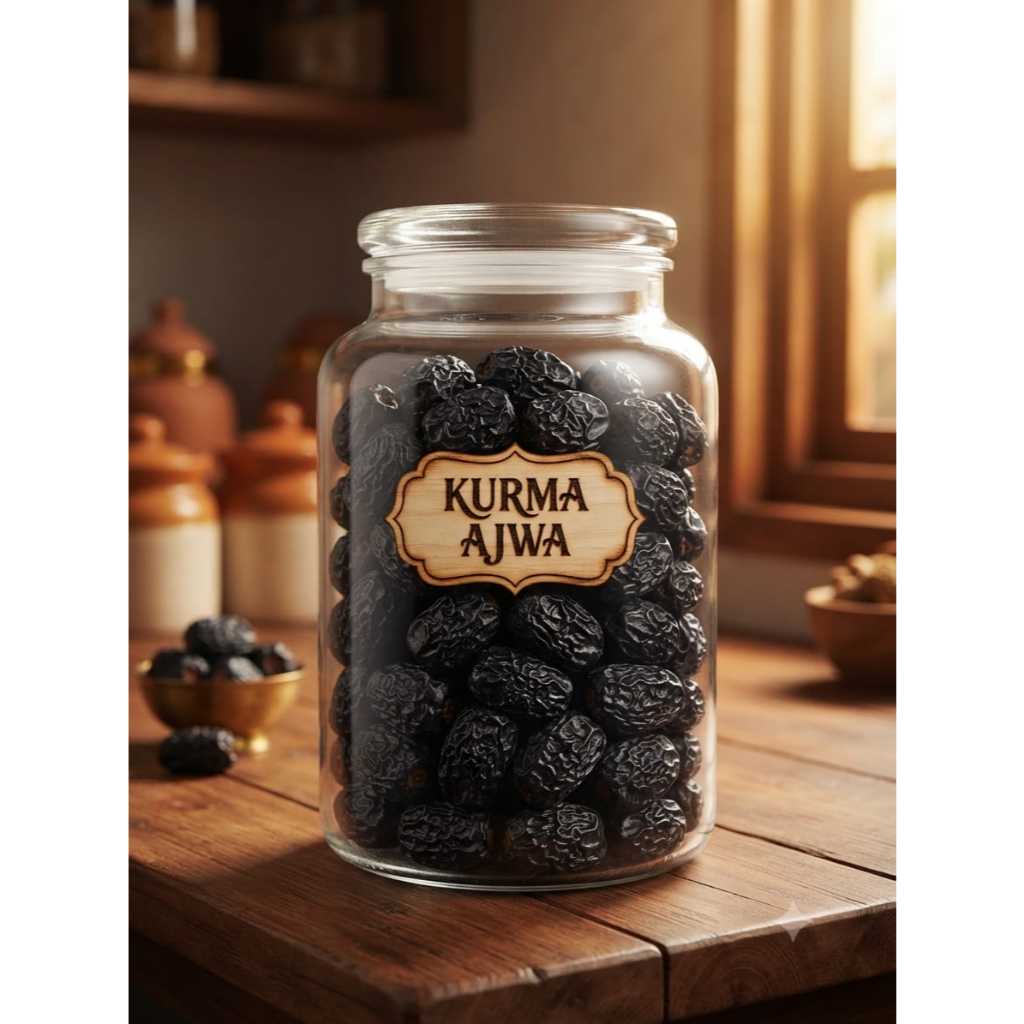 KURMA AJWA Kering Hitam 1KG
