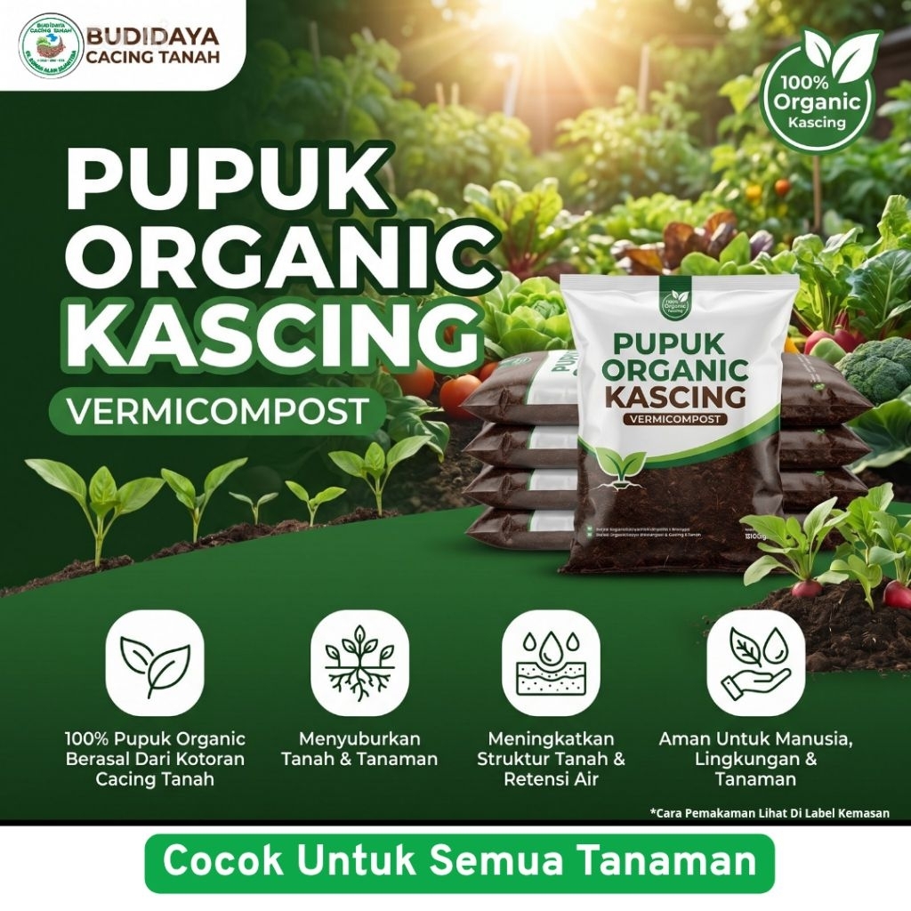 PUPUK ORGANIC KASCING