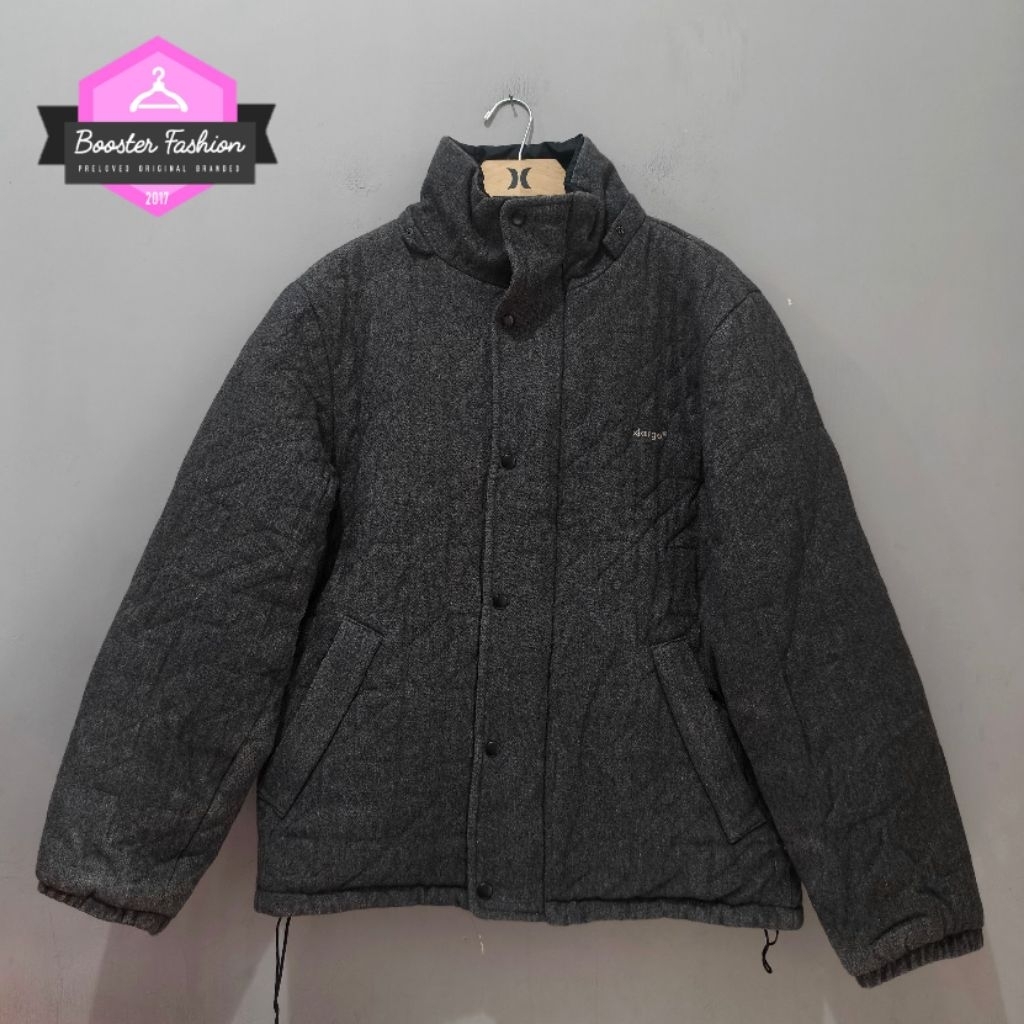 JAKET WINTER XLARGE WOOL GREY ORIGINAL SIZE L