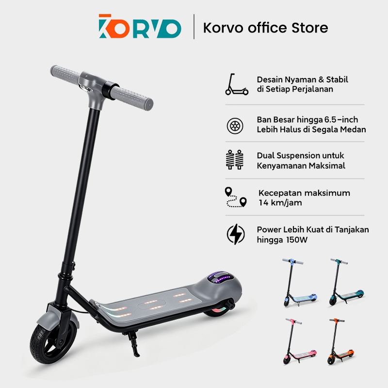 Skuter Listrik Elektrik Mini Lipat Smart Electric Scooter Balance Hoverboard Dapat Diatur, Cocok Dip
