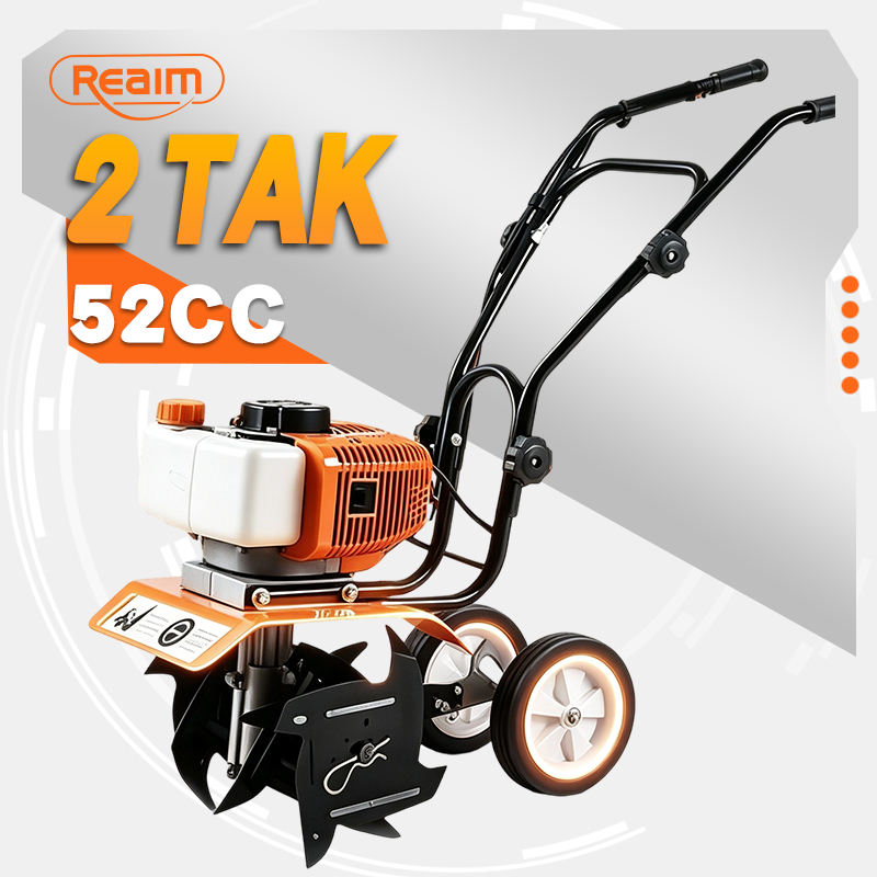 Reaim tiller scarifier mini tiller micro gasoline small tiller alat penggarap kecil