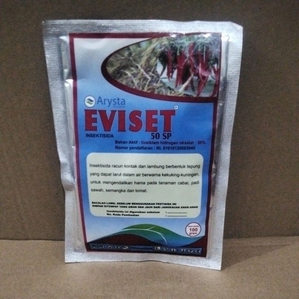 insektisida EVISET 50SP Kemasan 100 Gram