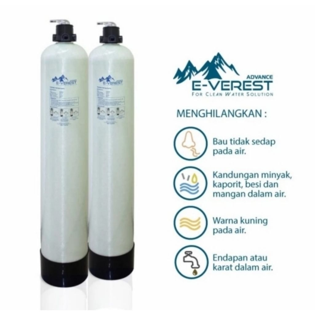 ADVANCE - POE EVEREST Tabung Penyaring Water Purifier Penjernih Air Tanam/PDAM