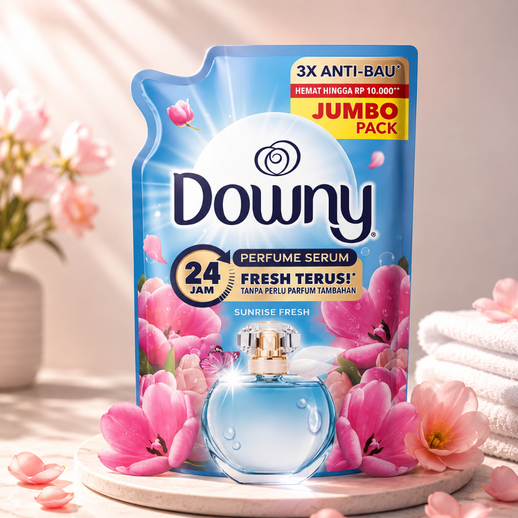 Downy pewangi 550 ml pakaian