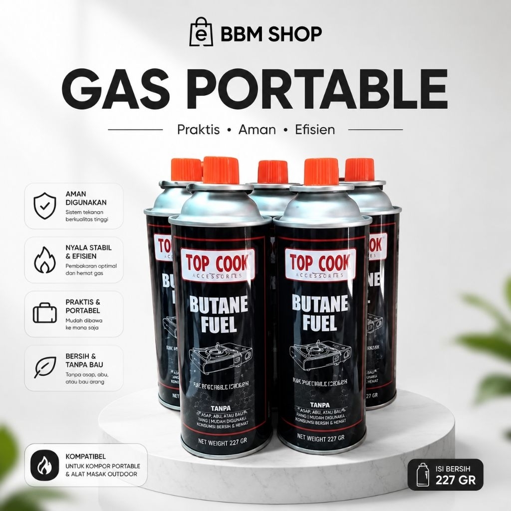 Gas Kaleng / Gas Kompor Portable