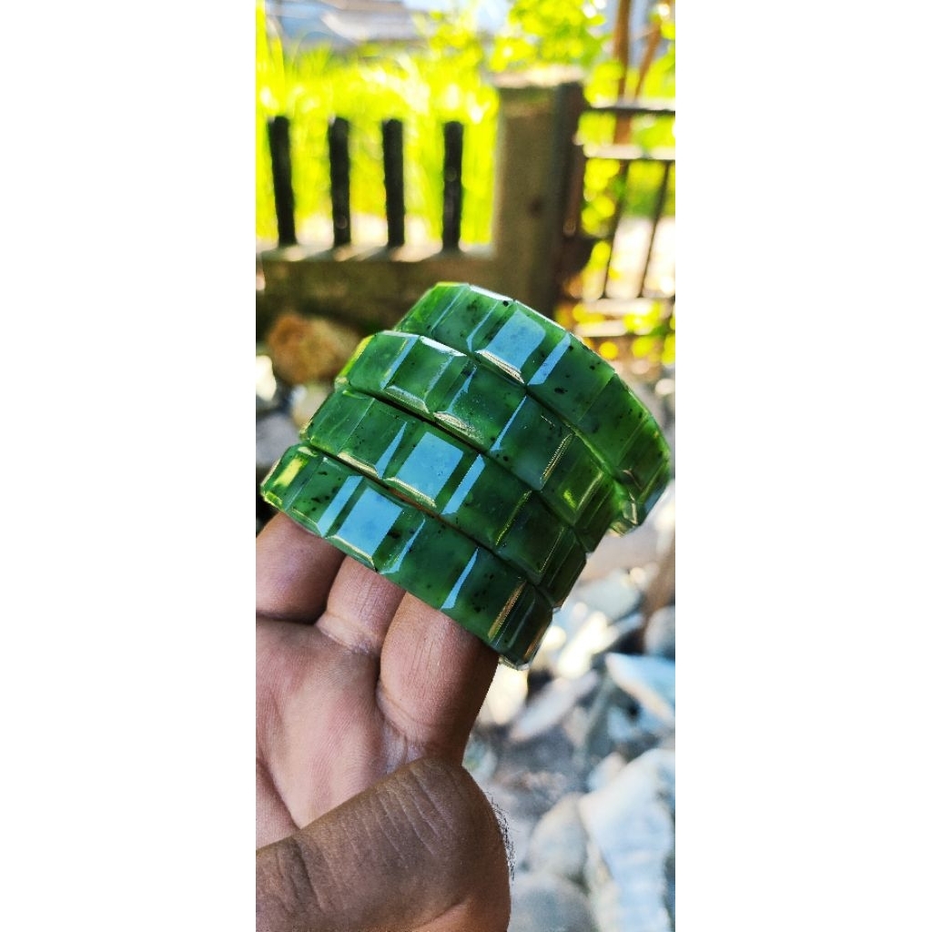 Gelang Batu giok aceh nephritejade