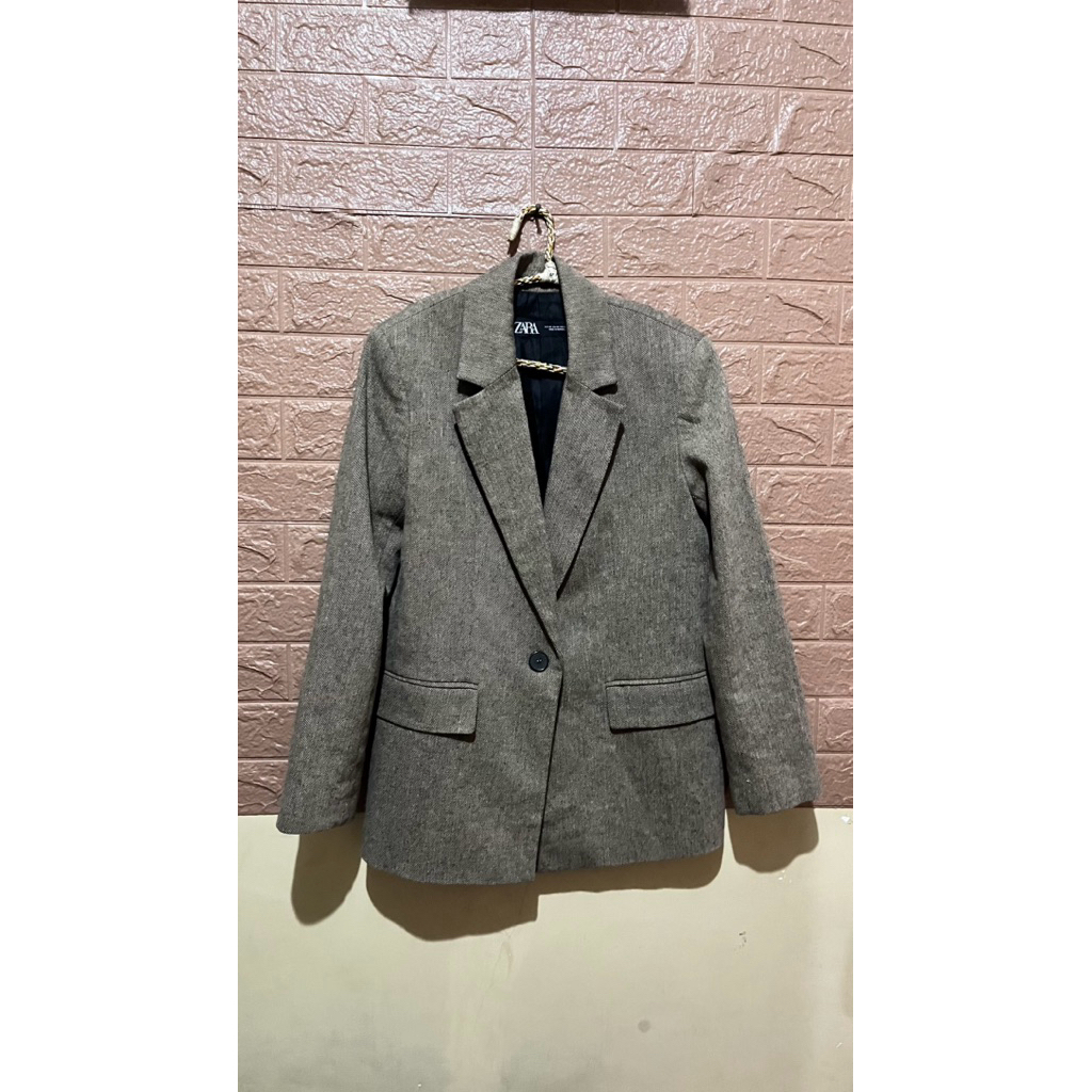 preloved blazer ZARA ori