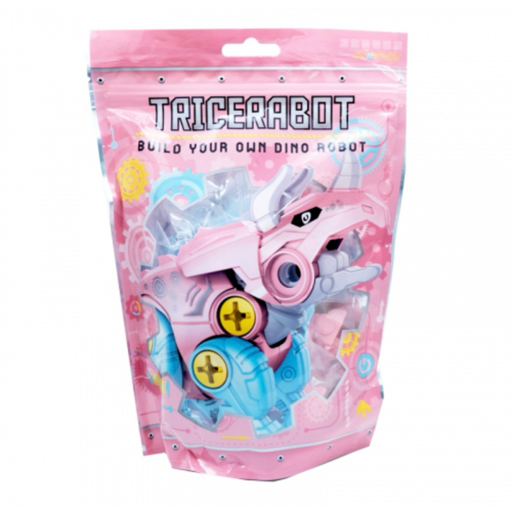 Rhino Dino Robot Mainan Anak Assorted Random