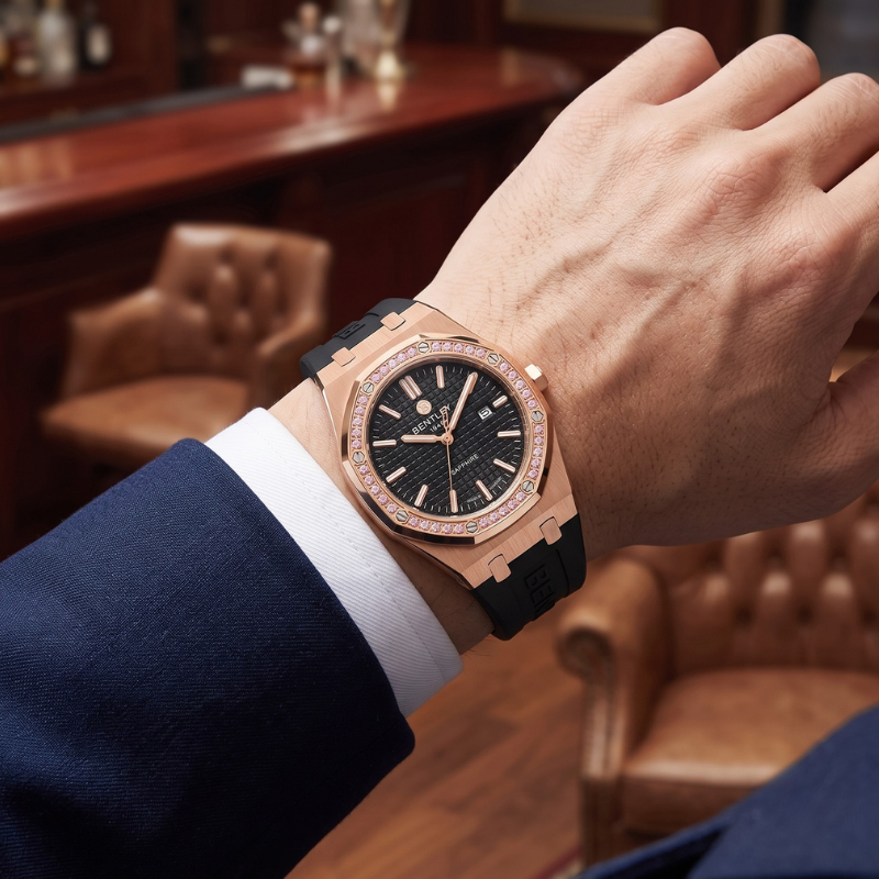 Jam Tangan Pria BENTLEY Masterful Style BL2416-101MRBB