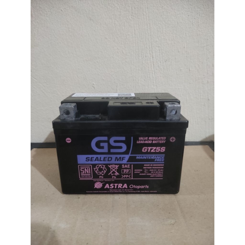 AKI MOTOR BEKAS COPOTAN ORIGINAL GTZ5S GTZ4V
