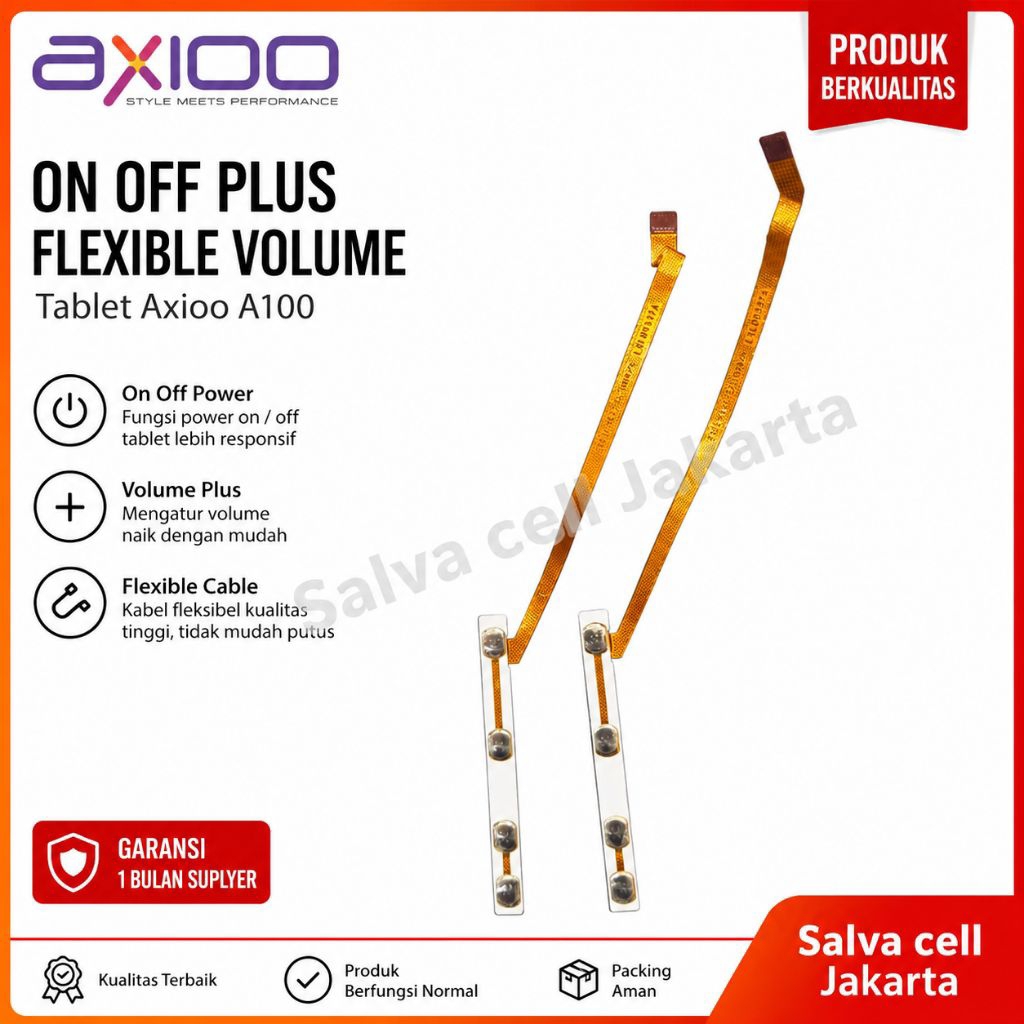 flexible on off tablet Axioo A100