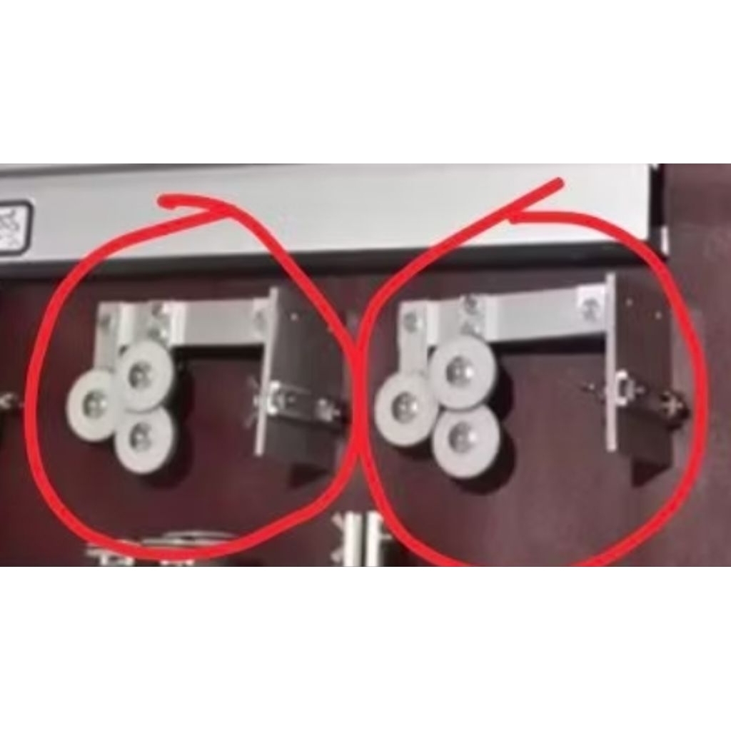 2 PCs penyangga rod wrapper ( pesanan)