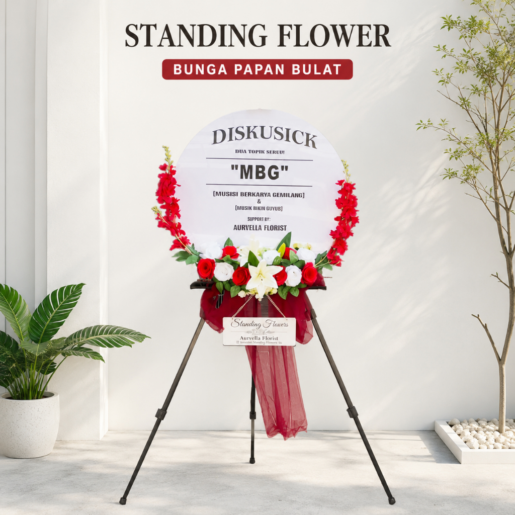 [READY BANDUNG] Standing Flower Acrylic - Papan Bunga Akrilik Ucapan Selamat & Sukses, Congratulatio