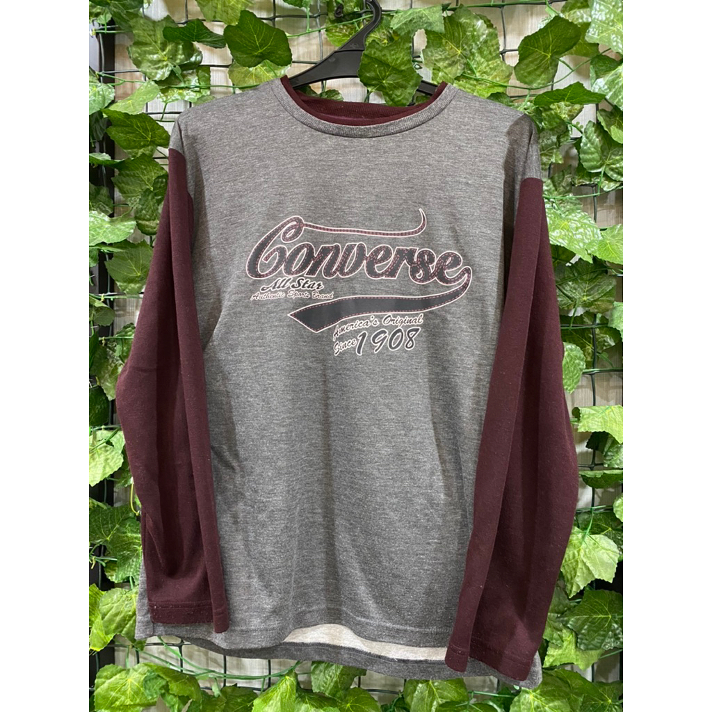 Kaos Tshirt CONVERSE lengan panjang