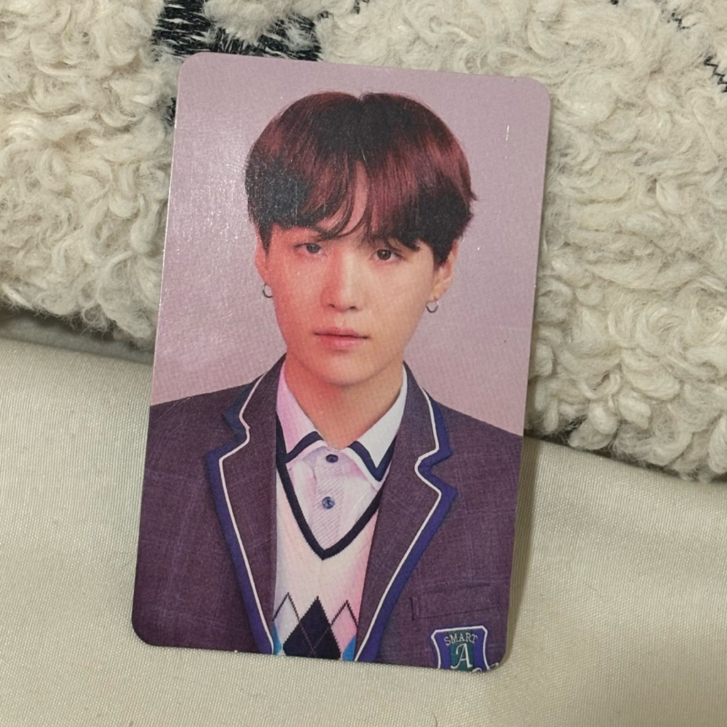 PHOTOCARD SUGA BTS Love Yourself Answer L min yoongi