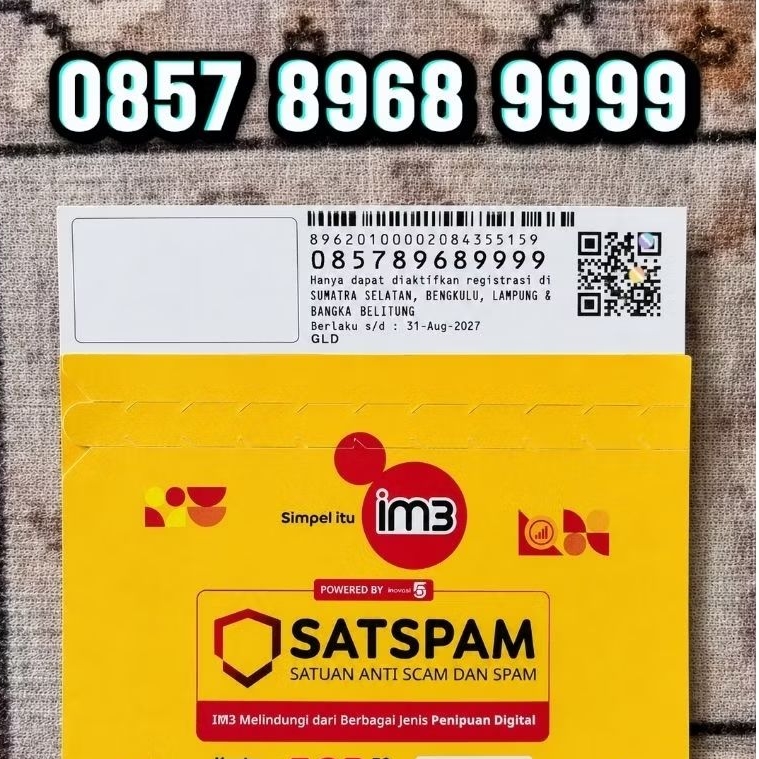 nomor cantik indosat 9999