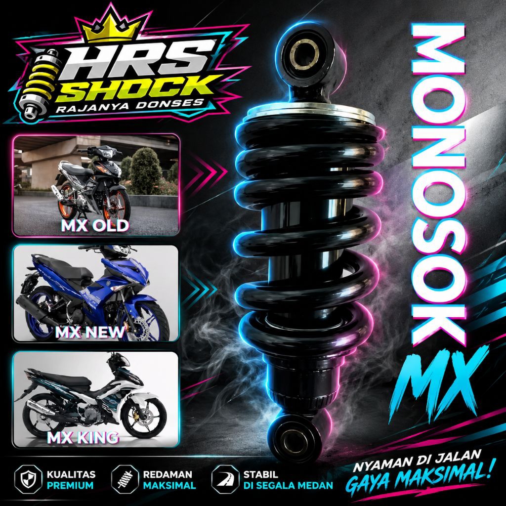 Shock Monoshock ORI Jupiter MX, Jupiter MX new, MX old