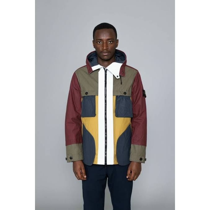 Stone Island Tela Placcata Bicolore Field Jacket Original