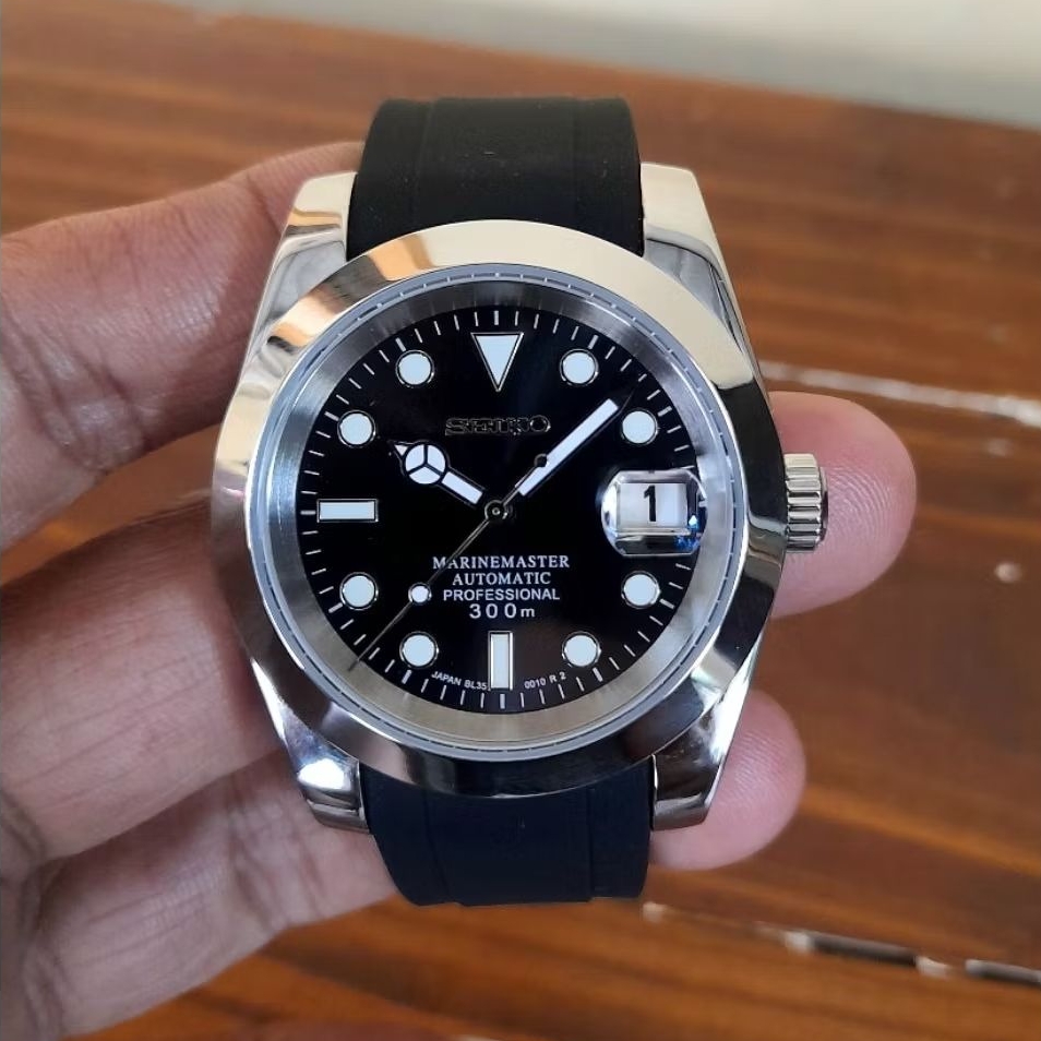 seiko mod explorer 39mm nh35 movement