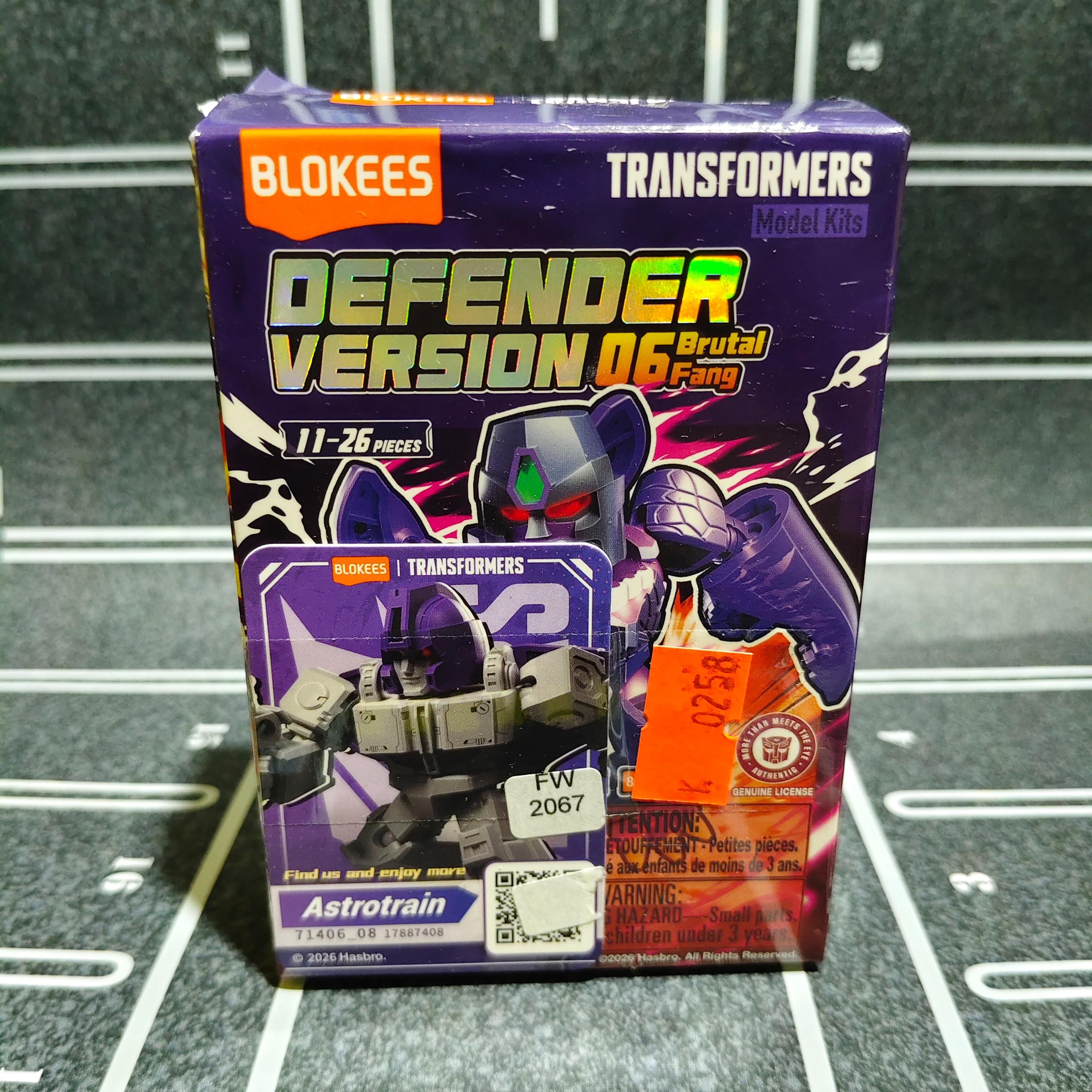 Blokees Transformers Astrotrain defender version 6 OFC