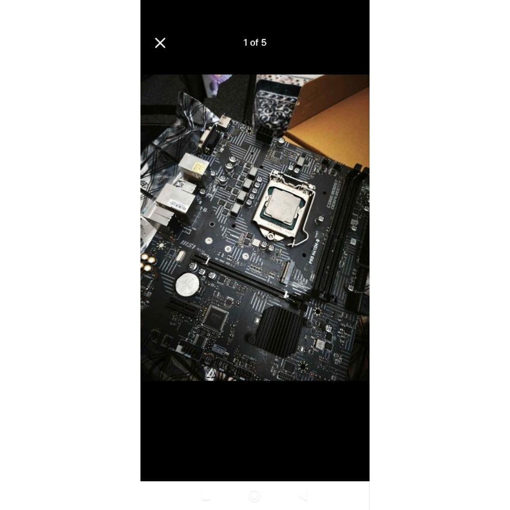 mobo + procie i3 10100f