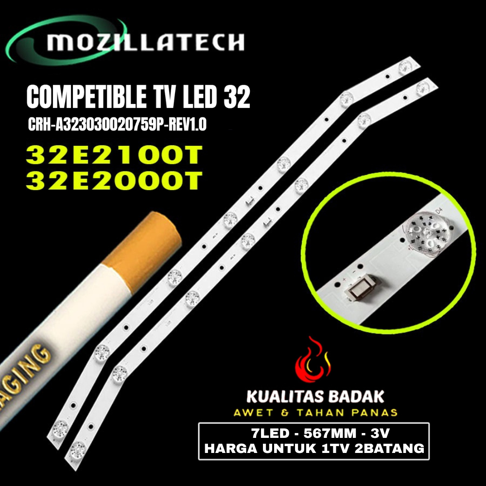 BACKLIGHT COOCAA COCA COOCA COCAA 32E2100T 32E2000T 32E2100 32E2000 INCH CRH-A323030020759P-REV1.0