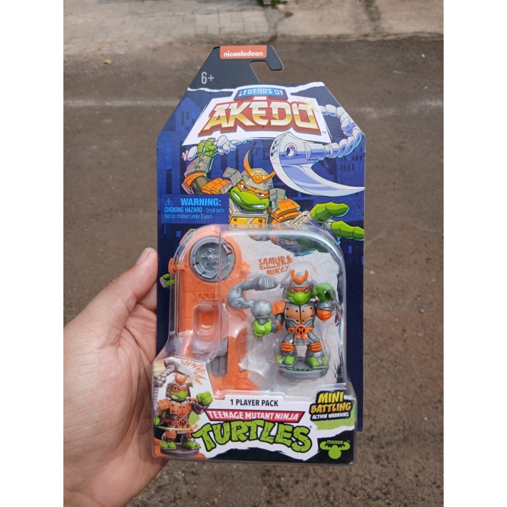 Akendo Tmnt Mini Batteling Samurai Mikey